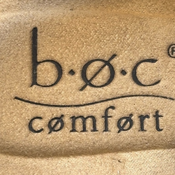 b.o.c. Jaquet Brown Comfort Cushioned Wedge Heels Sandals 7M NIB - Picture 8 of 10